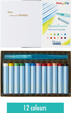 Aquash pastels (12 colors)