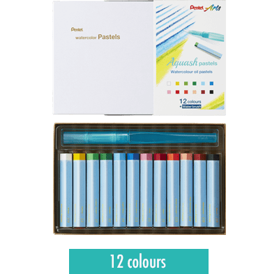 Aquash pastels (12 colors)